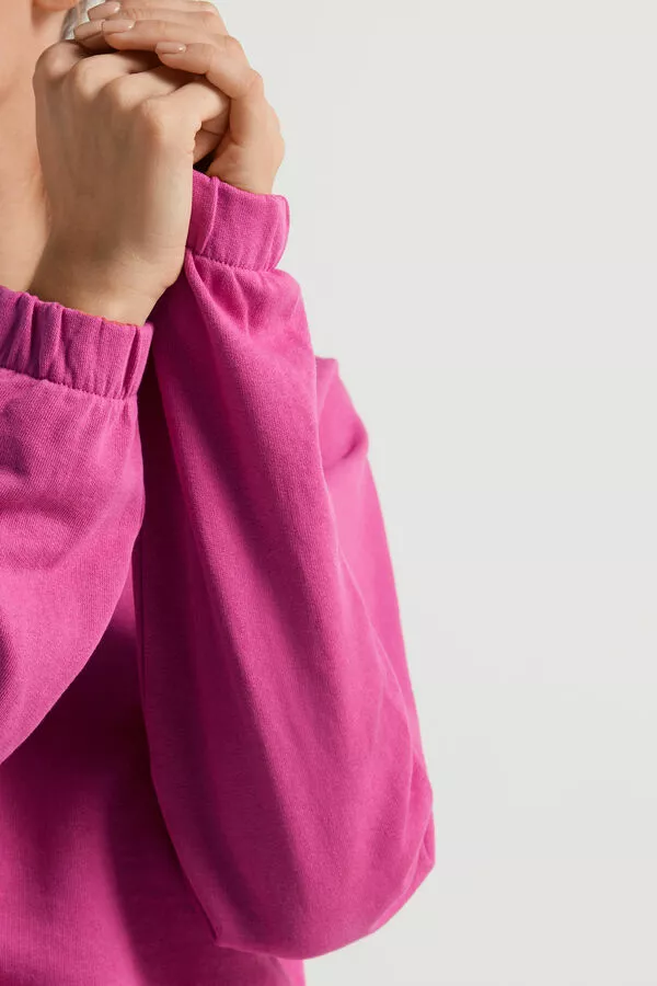 Tezenis Cropped Long-Sleeve Sweatshirt With Drawstring 4 Tezenis Cropped Long-Sleeve Sweatshirt With Drawstring - Image 4