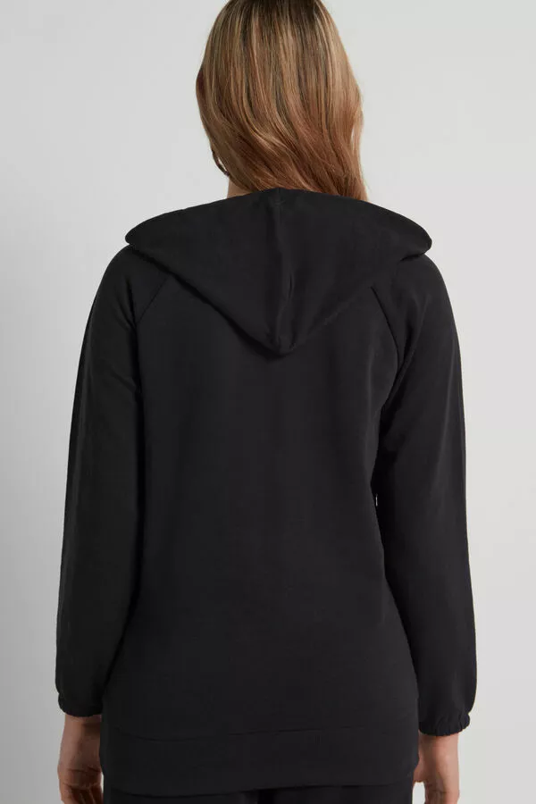 Tezenis Long-Sleeve Hoodie With Large Pocket 2 Tezenis Long-Sleeve Hoodie With Large Pocket - Image 2