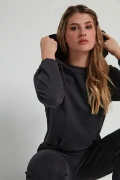 Tezenis Long-Sleeve Hoodie With Large Pocket 7 Tezenis Long-Sleeve Hoodie With Large Pocket -Outlet Tops Store 1WL1101B019 M