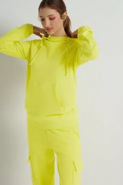 Tezenis Long-Sleeve Hoodie With Large Pocket 7 Tezenis Long-Sleeve Hoodie With Large Pocket -Outlet Tops Store 1WL1101B270V M