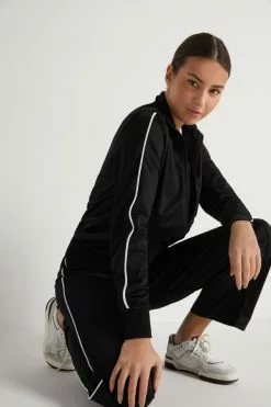 Tezenis Knit Sweatshirt With Piping -Outlet Tops Store 1WL1102019 M