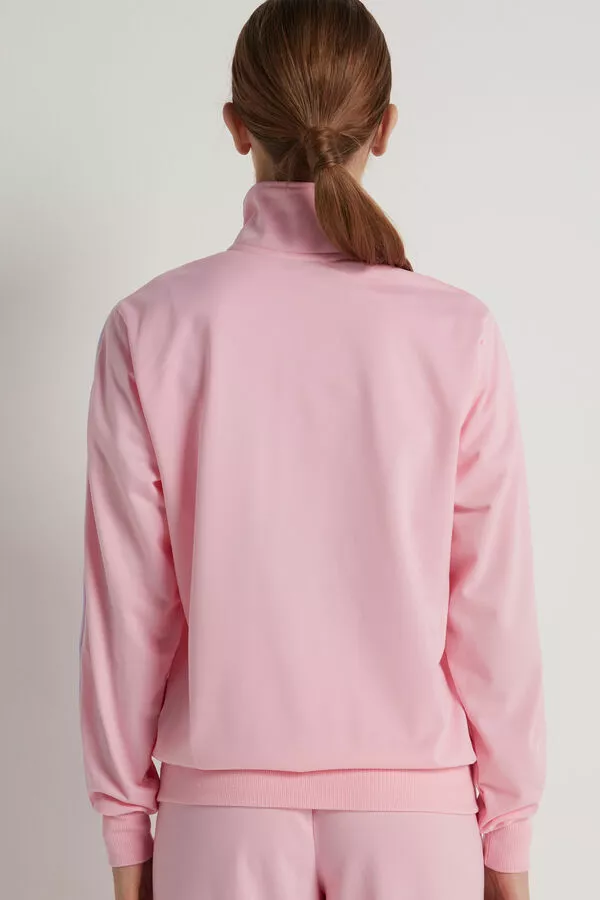 Tezenis Knit Sweatshirt With Piping 2 Tezenis Knit Sweatshirt With Piping - Image 2