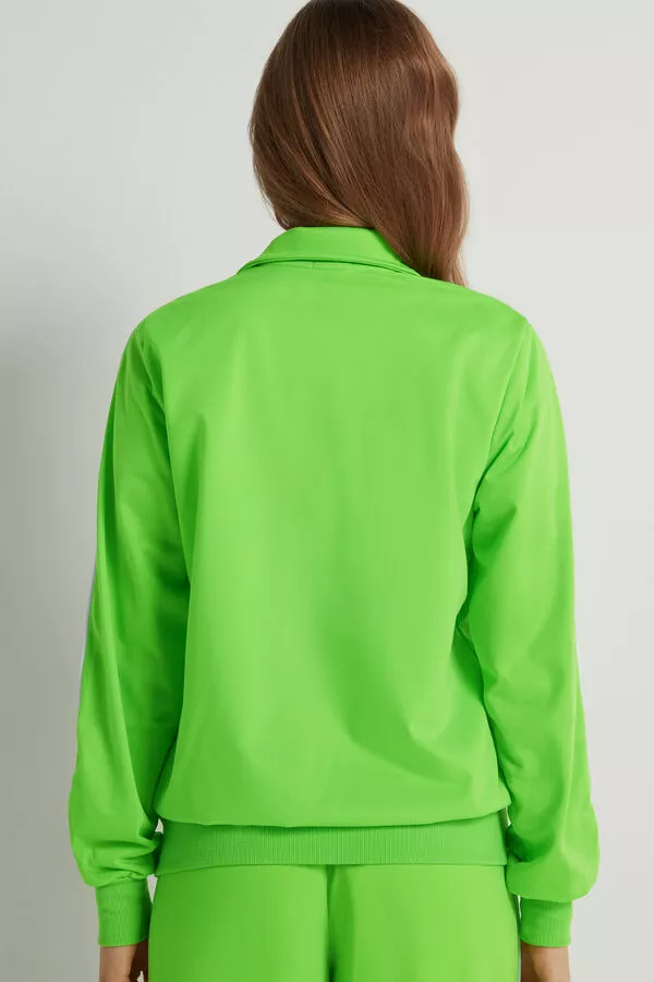 Tezenis Knit Sweatshirt With Piping 2 Tezenis Knit Sweatshirt With Piping - Image 2