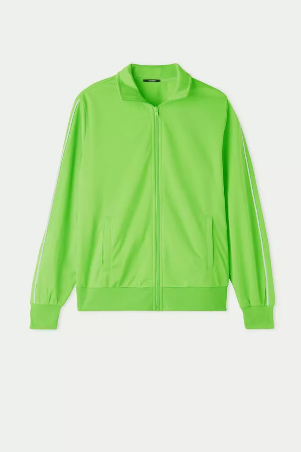 Tezenis Knit Sweatshirt With Piping 5 Tezenis Knit Sweatshirt With Piping - Image 5