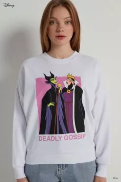 Tezenis Disney Villains Long Sleeve Crewneck Sweatshirt