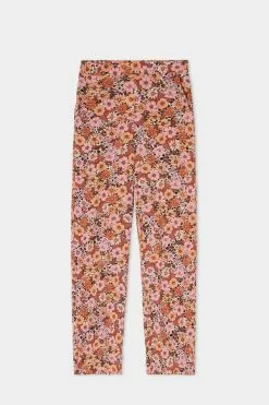 Tezenis Straight-Leg Viscose Fabric Pants