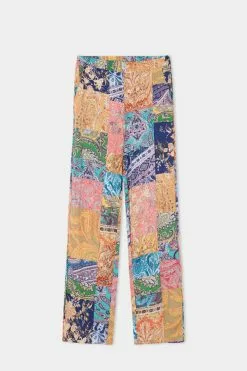 Tezenis Straight-Leg Viscose Fabric Pants