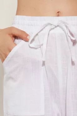 Tezenis Cotton Canvas Cargo Pants -Outlet Tops Store 1WP1134001 DT1W