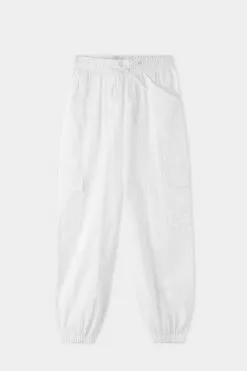 Tezenis Cotton Canvas Cargo Pants -Outlet Tops Store 1WP1134001 F