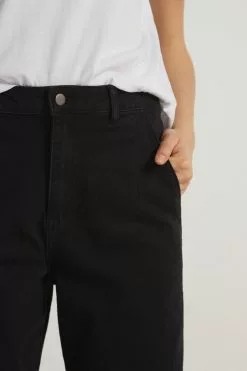 Tezenis High-Waist Denim Joggers With 4 Pockets -Outlet Tops Store 1WP1143019 DT1W