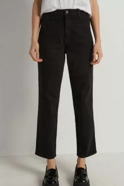 Tezenis High-Waist Denim Joggers With 4 Pockets