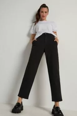 Tezenis High-Waist Denim Joggers With 4 Pockets -Outlet Tops Store 1WP1143019 M