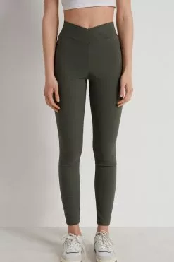 Tezenis Crossover Waist Cloth Leggings