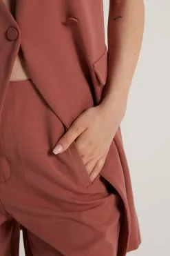 Tezenis Cloth Cigarette Pants -Outlet Tops Store 1WP1151328V DT1W