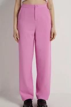 Tezenis Straight Cloth Pants With Pockets