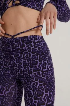 Tezenis Printed Yoga Dance Pants With Ties -Outlet Tops Store 1WP1154305V DT1W