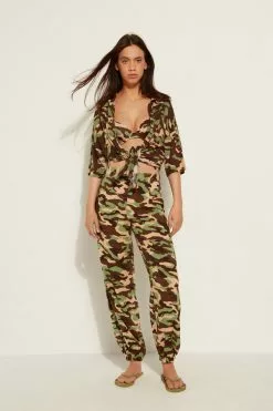 Tezenis Viscose Fabric Joggers -Outlet Tops Store 1WP1161588V M