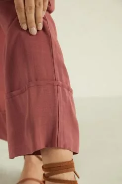 Tezenis Cloth Turned-up Culotte Pants -Outlet Tops Store 1WP1460826U DT1W