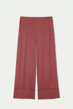 Tezenis Cloth Turned-up Culotte Pants -Outlet Tops Store 1WP1460826U F