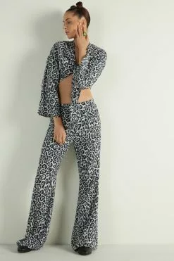 Tezenis Flared Cloth Pants -Outlet Tops Store 1WP1461840U M