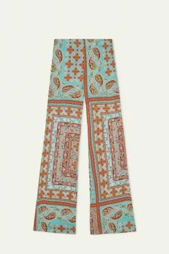 Tezenis Flared Cloth Pants -Outlet Tops Store 1WP1461842U F