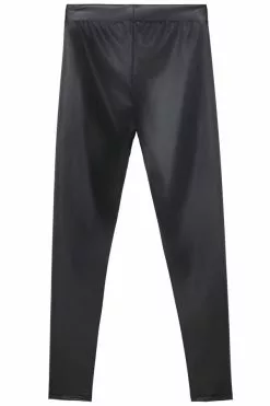 Tezenis Leatherette Leggings -Outlet Tops Store 1WP213 019 B