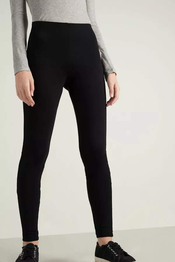 Tezenis Basic Milano-Stitch Leggings 1 Tezenis Basic Milano-Stitch Leggings