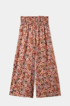 Tezenis Smocked Canvas Hakama Pants -Outlet Tops Store 1WP991581V F