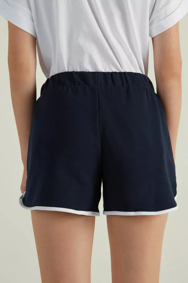 Tezenis Fleece Piping Shorts 2 Tezenis Fleece Piping Shorts - Image 2