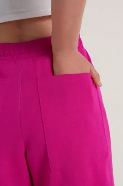 Tezenis Fleece Bermuda Shorts With Pockets -Outlet Tops Store 1WS1278803V DT1W