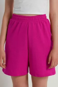 Tezenis Fleece Bermuda Shorts With Pockets