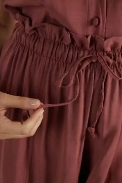 Tezenis Gathered High Rise Cloth Shorts -Outlet Tops Store 1WS1342826U DT1W