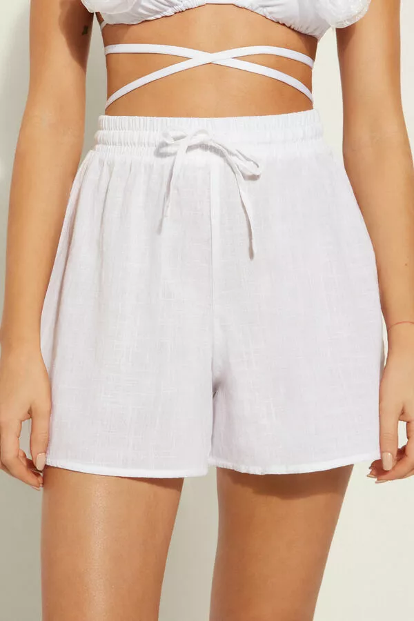 Tezenis Loose-Fit Cotton Canvas Shorts 1 Tezenis Loose-Fit Cotton Canvas Shorts