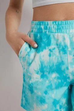 Tezenis Printed Fleece Shorts -Outlet Tops Store 1WS1376609V DT1W