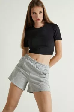 Tezenis Fleece Shorts With Pockets 7 Tezenis Fleece Shorts With Pockets -Outlet Tops Store 1WS1467031 M