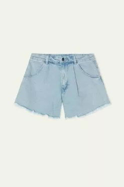 Tezenis Caramella High Waisted Denim Shorts -Outlet Tops Store 1WS1470799U F