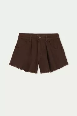 Tezenis Caramella High Waisted Denim Shorts -Outlet Tops Store 1WS1470872U F