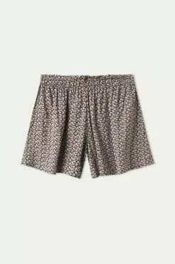 Tezenis Viscose Canvas Skort -Outlet Tops Store 1WS995835U F