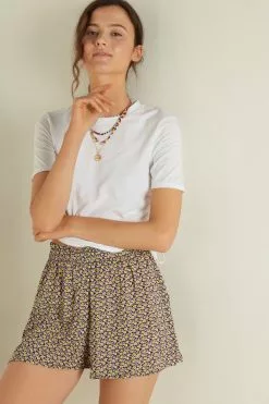 Tezenis Viscose Canvas Skort -Outlet Tops Store 1WS995835U M