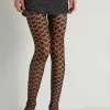 Tezenis Wide Beehive Fishnet Tights