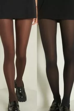 Tezenis 2 X 50 Den Opaque Microfiber Tights