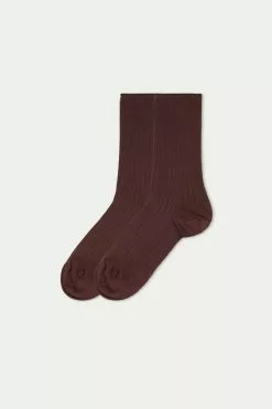 Tezenis Long Patterned Lightweight Cotton Socks
