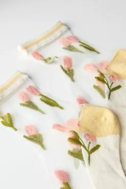 Tezenis Fancy Cotton Crew Socks -Outlet Tops Store 1ZZ130501V D1