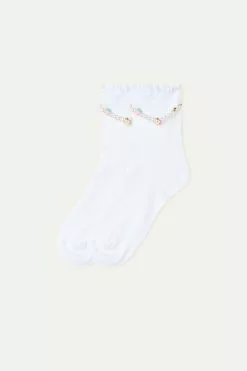 Tezenis Patterned Cotton Crew Socks