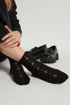 Tezenis Patterned Cotton Crew Socks
