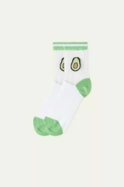 Tezenis Patterned Cotton Crew Socks