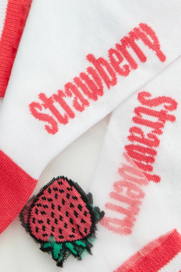 Tezenis Patterned Cotton Crew Socks 2 Tezenis Patterned Cotton Crew Socks - Image 2