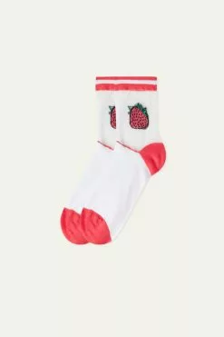 Tezenis Patterned Cotton Crew Socks