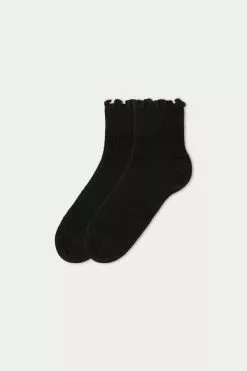 Tezenis Patterned Cotton Crew Socks