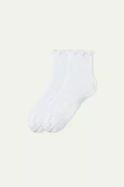 Tezenis Patterned Cotton Crew Socks